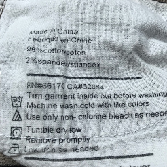 BDG Urban Outfitters Cigarette Mid Rise Cords Skinny Pants Size 29 Beige - Picture 6 of 6